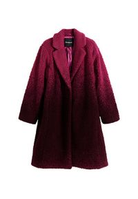 Desigual Płaszcz zimowy Icecream 25WWEW64 Różowy Relaxed Fit. Kolor: różowy. Materiał: syntetyk. Sezon: zima #5