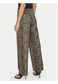 Vila Jeansy Chia 14105638 Beżowy Wide Leg. Kolor: beżowy #4