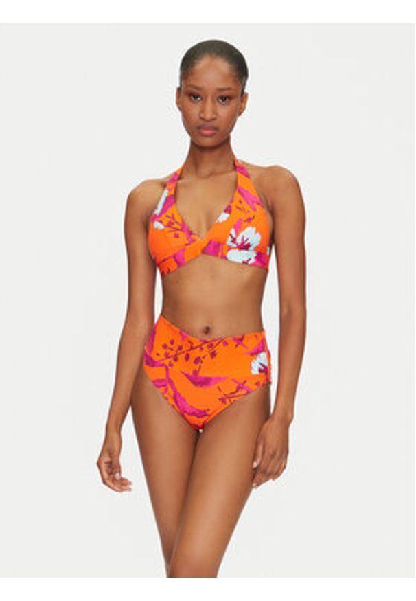 Chantelle Dół od bikini Icon C16VC5 Pomarańczowy. Kolor: pomarańczowy. Materiał: syntetyk