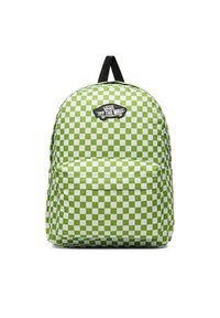 Vans Plecak Old Skool Grom VN000J3KFPB1 Zielony jasny. Kolor: zielony. Materiał: materiał #2