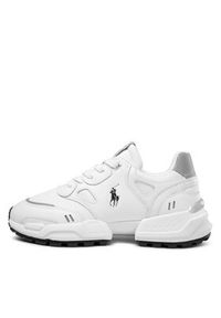 Polo Ralph Lauren Sneakersy Polo Jgr Pp 809835371001 Biały. Kolor: biały. Materiał: skóra