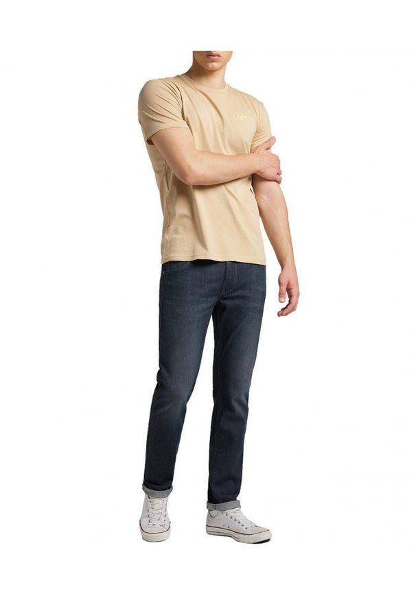 Lee - LEE DAREN ZIP FLY MĘSKIE SPODNIE JEANSOWE DARK SHARK L707TZUN 112145479