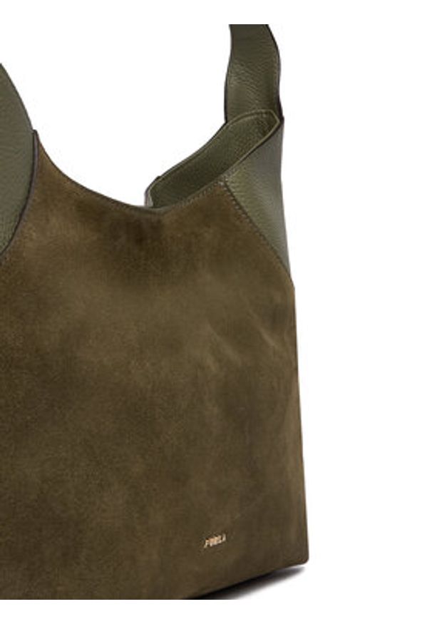 Furla Torebka Lara M WB01900 BX1895 BG 4554S Zielony. Kolor: zielony. Materiał: skórzane