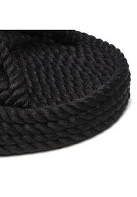 Bohonomad Espadryle Bodrum Platform BOD.0020.PRS Czarny. Kolor: czarny. Materiał: materiał. Obcas: na platformie #3