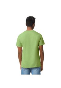 GILDAN - Ciężka Bawełniana Koszulka Unisex Dla Dorosłych. Kolor: zielony, wielokolorowy, żółty. Materiał: bawełna. Sport: turystyka piesza #2