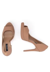 Nine West Szpilki WFA2733-1 Beżowy. Kolor: beżowy. Materiał: syntetyk. Obcas: na szpilce #7