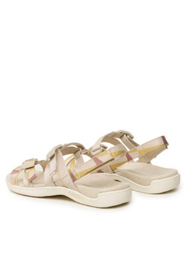 Merrell Sandały District 3 Backstrap Web J005434 Beżowy. Kolor: beżowy. Materiał: syntetyk