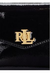 Lauren Ralph Lauren - LAUREN RALPH LAUREN Torebka 431958994001 Czarny. Kolor: czarny. Materiał: skórzane, lakierowane #7