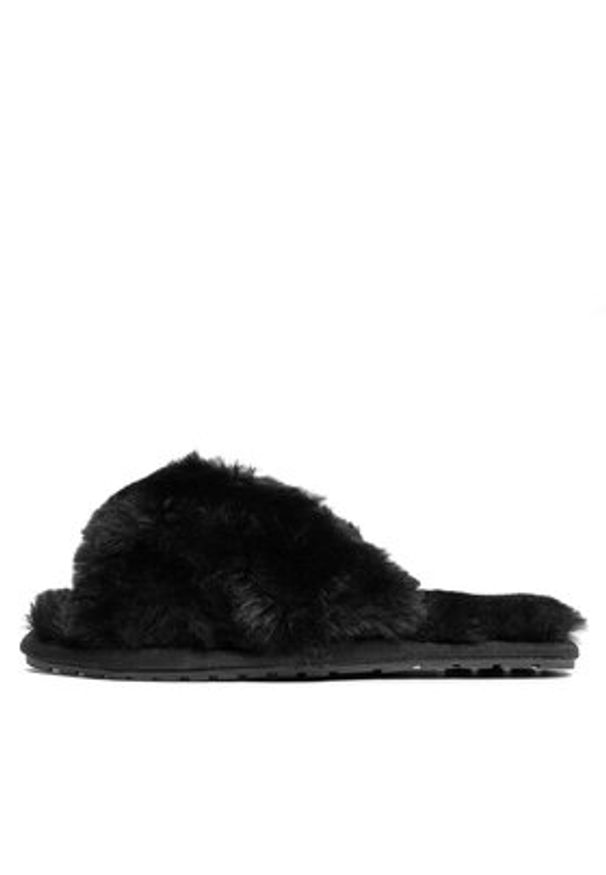 EMU Australia Kapcie Mayberry W11573 Czarny. Kolor: czarny. Materiał: skóra