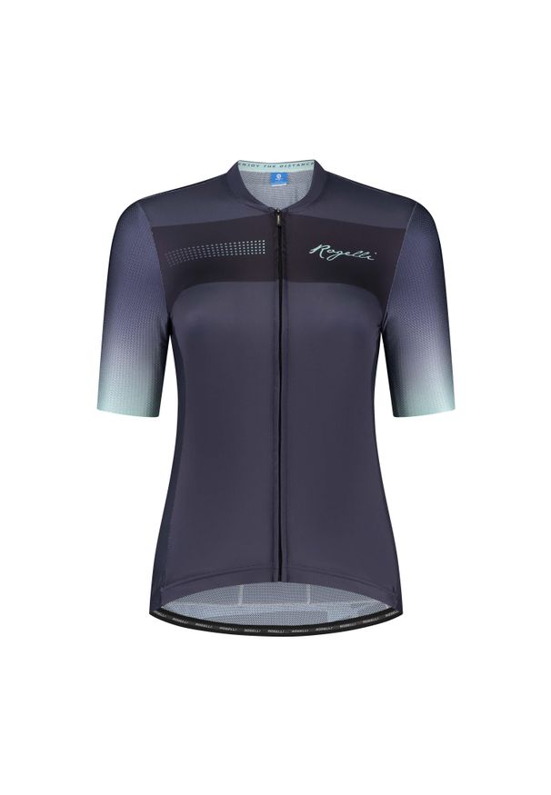 ROGELLI - Koszulka rowerowa damska Rogelli Dawn. Kolor: fioletowy. Sport: kolarstwo