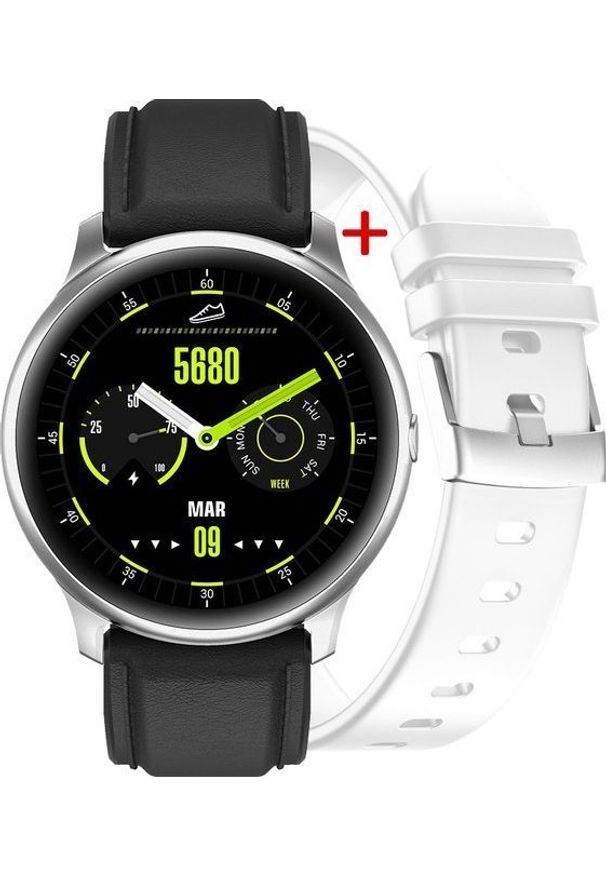 Smartwatch Gino Rossi ZG309A Czarny (14311). Rodzaj zegarka: smartwatch. Kolor: czarny