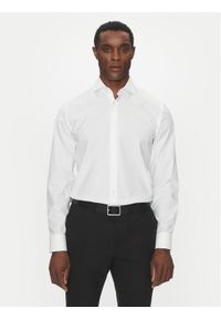 BOSS Koszula H-HANK-spread-C1-222 50539227 Biały Slim Fit. Kolor: biały. Materiał: bawełna