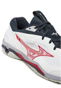 Mizuno Buty halowe Wave Stealth 6 X1GA2430 Biały. Kolor: biały. Materiał: materiał. Model: Mizuno Wave #3