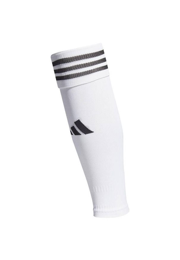 Adidas - adidas Getry Rękawy Tuby Piłkarskie Team Sleeve 23. Kolor: biały, wielokolorowy, czarny. Sport: piłka nożna