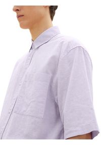 Tom Tailor Denim Koszula 1034920 Fioletowy Regular Fit. Kolor: fioletowy. Materiał: bawełna, denim #3
