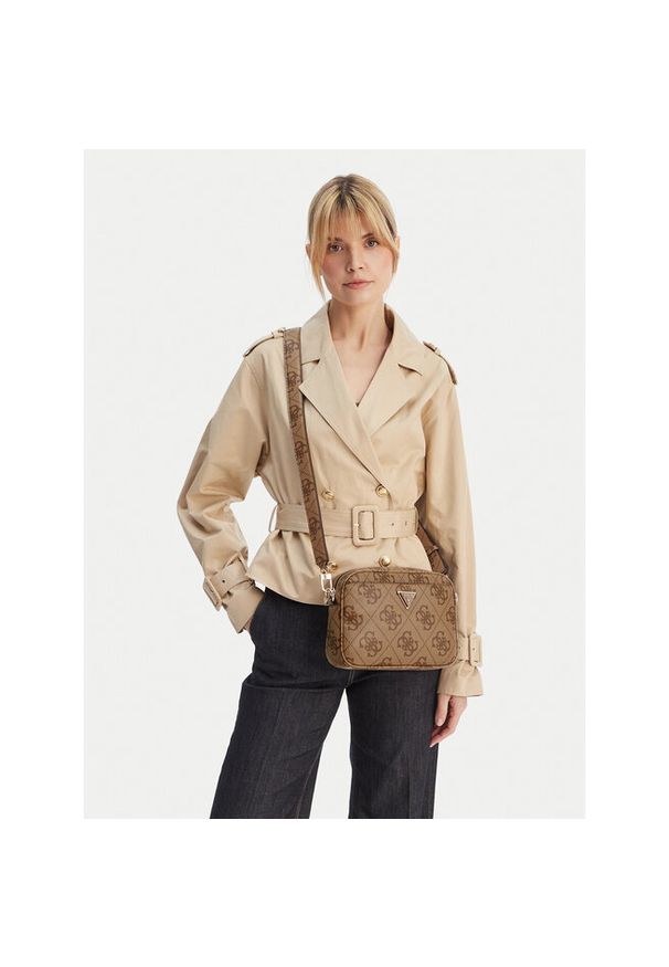 Torebka Guess. Kolor: beżowy