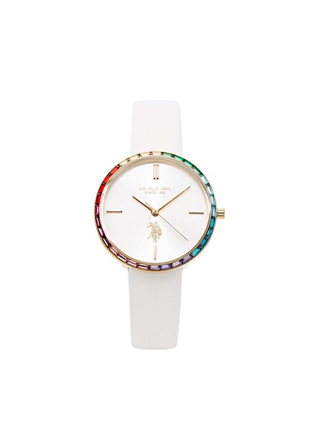 Zegarek U.S. Polo Assn.. Kolor: biały