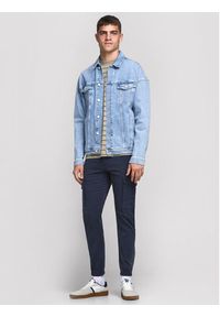 Jack & Jones - Jack&Jones Spodnie materiałowe Paul 12169582 Granatowy Tapered Fit. Kolor: niebieski. Materiał: bawełna #5