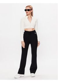 Calvin Klein Jeans Spodnie dresowe J20J222114 Czarny Relaxed Fit. Kolor: czarny. Materiał: lyocell #5