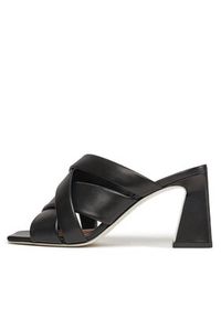 Pollini Klapki SA28117C1ITE0000 Czarny. Kolor: czarny. Materiał: skóra #2