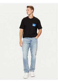 Karl Lagerfeld Jeans T-Shirt A1M17001 Czarny Regular Fit. Kolor: czarny. Materiał: bawełna #5
