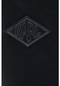 Karl Lagerfeld - Spodnie. Kolor: czarny. Materiał: dzianina #4