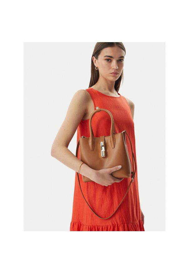 Torebka Furla. Kolor: brązowy