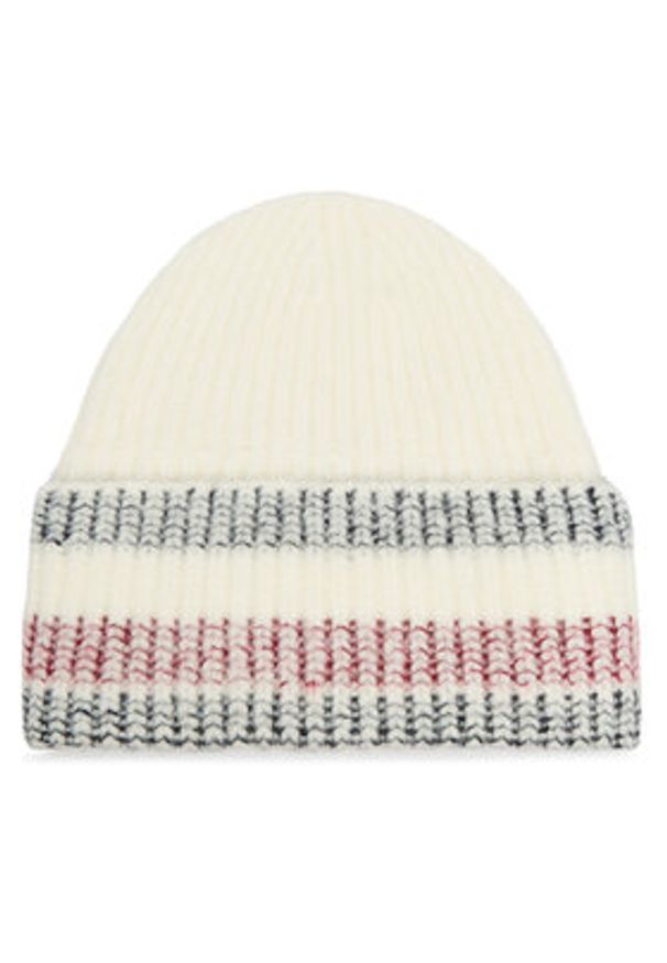 TOMMY HILFIGER - Tommy Hilfiger Czapka Th Varsity Ski AW0AW16636 Écru. Kolor: kremowy. Materiał: materiał