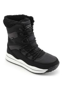 ALPINE PRO - Damskie Wodoodporne Buty Zimowe Alpine Pro Merata. Kolor: czarny. Materiał: syntetyk, materiał. Sezon: zima. Styl: elegancki