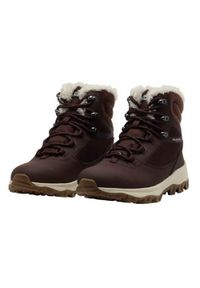 Buty do chodzenia damskie Jack Wolfskin Winterstiefel Everquest High Texapore. Wysokość cholewki: za kostkę. Zapięcie: sznurówki. Kolor: brązowy. Materiał: guma, skóra, syntetyk, materiał. Szerokość cholewki: normalna. Sport: turystyka piesza