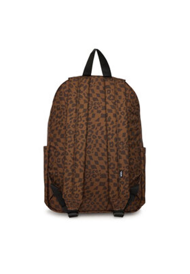Vans Plecak B Old Skool Grom VN000H567UG1 Brązowy. Kolor: brązowy. Materiał: materiał