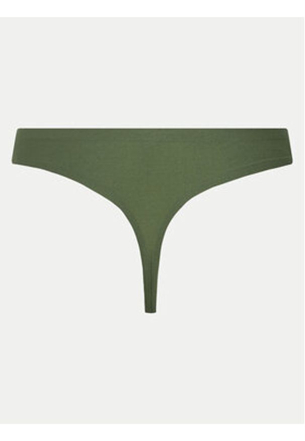 Chantelle Stringi Soft Stretch C26490 Zielony. Kolor: zielony. Materiał: syntetyk