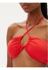 MICHAEL Michael Kors Góra od bikini MM7M327 Czerwony. Kolor: czerwony. Materiał: syntetyk