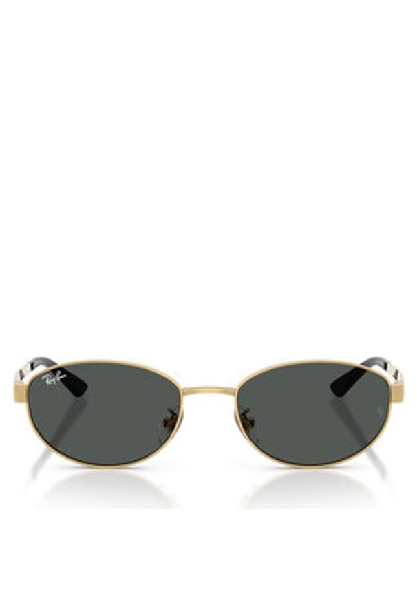 Ray-Ban Okulary przeciwsłoneczne 0RB3774D Złoty. Kolor: złoty