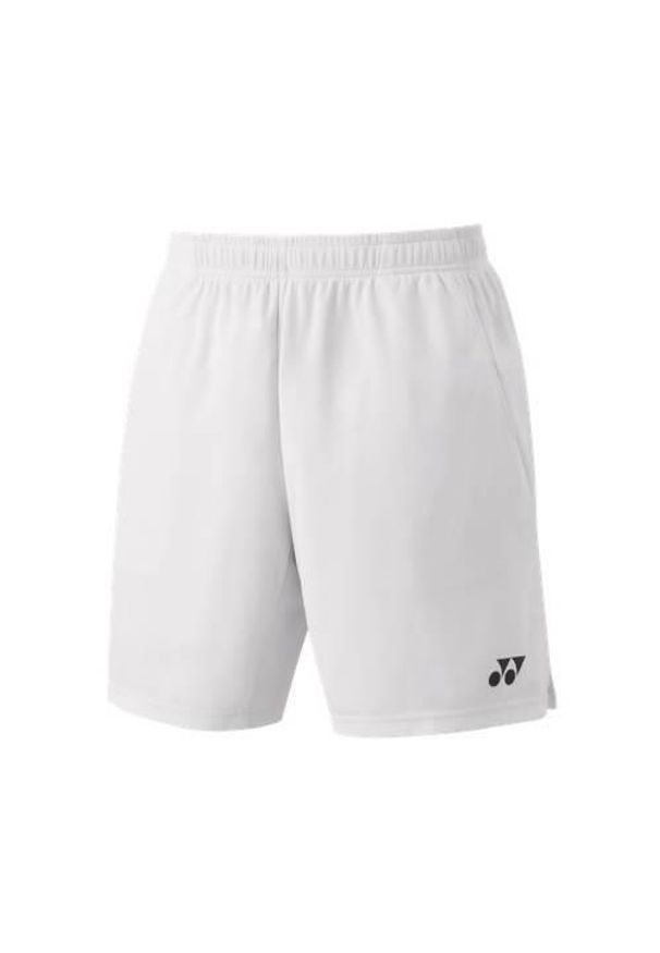YONEX - Spodnie badminton męskie Yonex Tournament 2024. Kolor: biały. Materiał: materiał, syntetyk. Długość: krótkie
