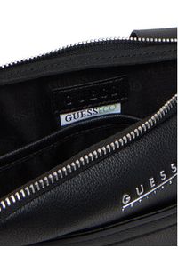 Guess Saszetka HMMITU P5223 Czarny. Kolor: czarny. Materiał: skóra