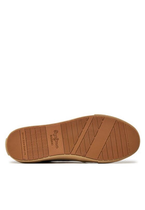 Pepe Jeans Sneakersy Ben Low PMS31071 Granatowy. Kolor: niebieski. Materiał: skóra, zamsz