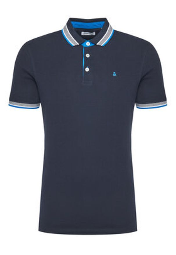 Jack & Jones - Jack&Jones Komplet 2 koszulek polo Paulos 12191216 Kolorowy Slim Fit. Typ kołnierza: polo. Materiał: bawełna. Wzór: kolorowy