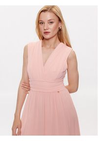 Rinascimento Sukienka wieczorowa CFC0114421003 Różowy Regular Fit. Kolor: różowy. Materiał: syntetyk. Styl: wizytowy #4