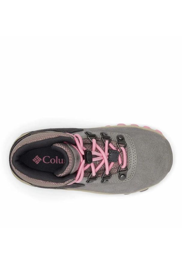 columbia - Buty Trekkingowe Columbia Childrens Newton Ridge Amped Dziecięce. Kolor: szary