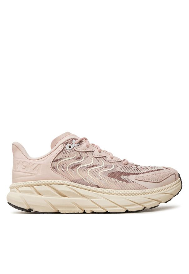 HOKA - Hoka Sneakersy Clifton LS 1141550 Różowy. Kolor: różowy. Materiał: skóra, zamsz