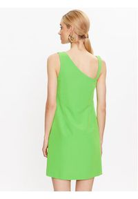 Just Cavalli Sukienka letnia 74PBO935 Zielony Regular Fit. Kolor: zielony. Materiał: bawełna. Sezon: lato #6