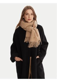 Weekend Max Mara Szalik Scoglio 2525546105 Beżowy. Kolor: beżowy. Materiał: wełna, materiał #3