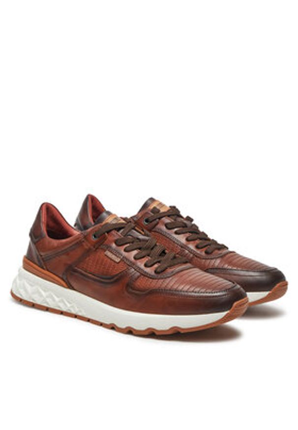 Pikolinos Sneakersy M8R-6239C1 Brązowy. Kolor: brązowy. Materiał: skóra