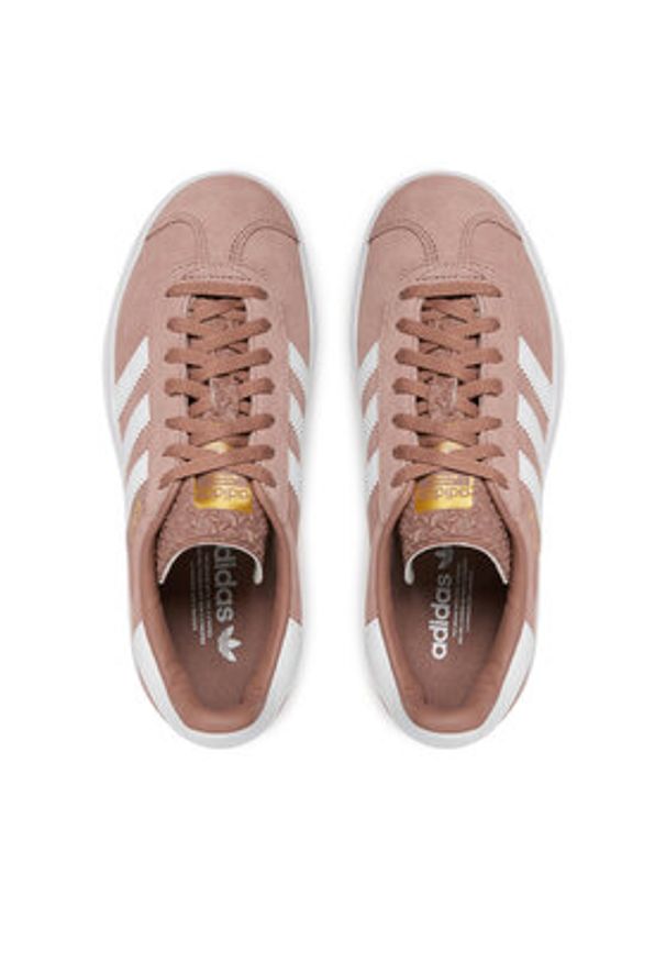adidas Originals Sneakersy Gazelle Bold J JQ7406 Różowy. Kolor: różowy. Materiał: zamsz, skóra. Model: Adidas Gazelle