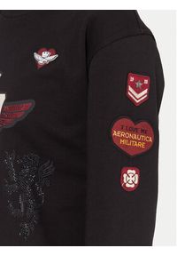 Aeronautica Militare T-Shirt 242FE1970DF567 Czarny Regular Fit. Kolor: czarny. Materiał: bawełna #5