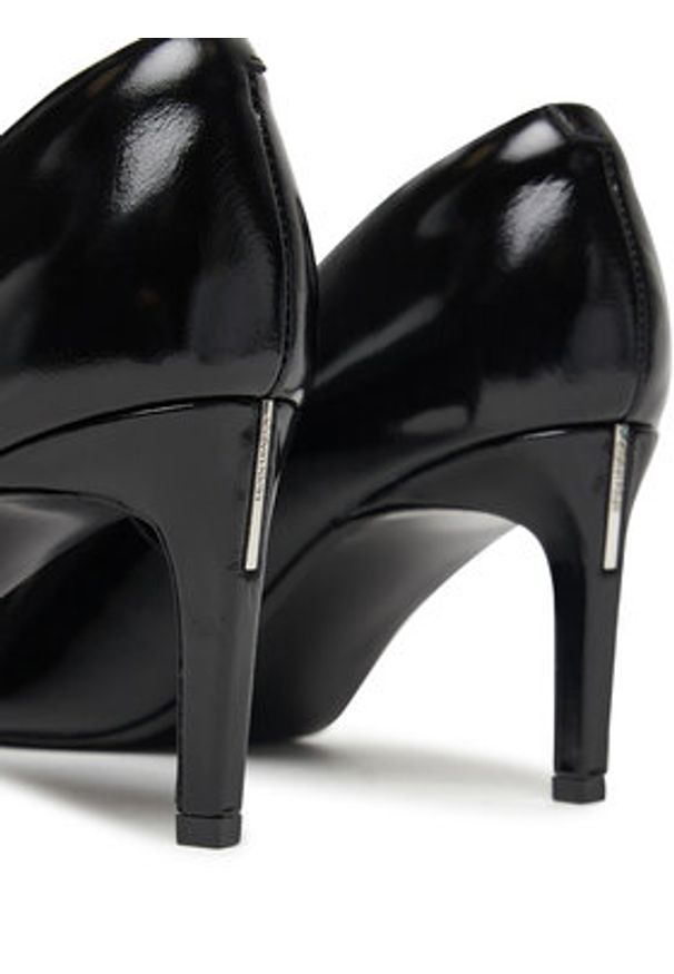 Calvin Klein Szpilki Ess Stiletto 70 Shiny Lth HW0HW02828 Czarny. Kolor: czarny. Materiał: skóra. Obcas: na szpilce