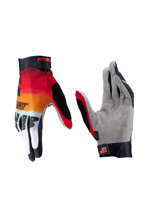 Rękawice rowerowe LEATT Glove MTB 2.0 X-Flow. Kolor: szary, wielokolorowy