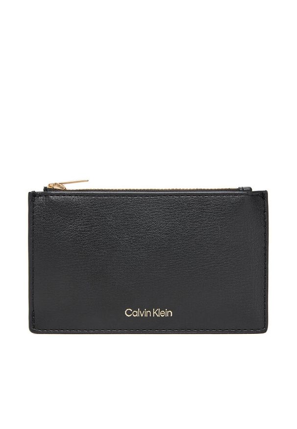 Duży Portfel Damski Calvin Klein. Kolor: czarny