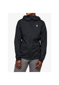 Kurtka softshell damska Black Diamond Alpine Start Hoody. Kolor: czarny. Materiał: softshell